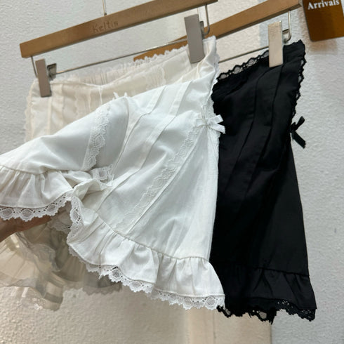 Lacey Border Mini Skirts